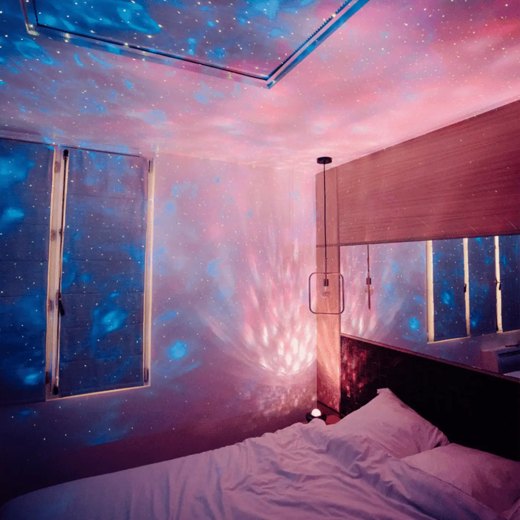 Projecteur galaxie LED multicolore pour chambre et salon