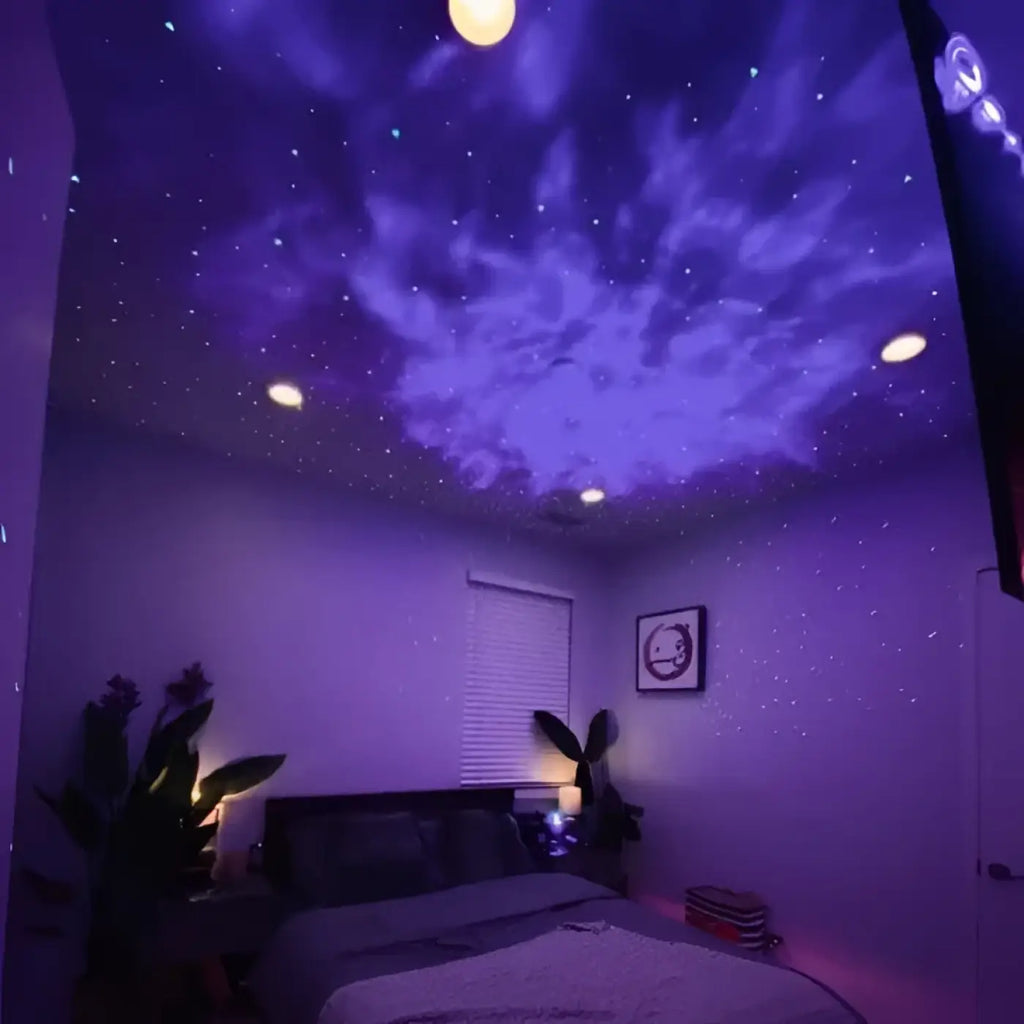 Projecteur galaxie LED multicolore pour chambre et salon