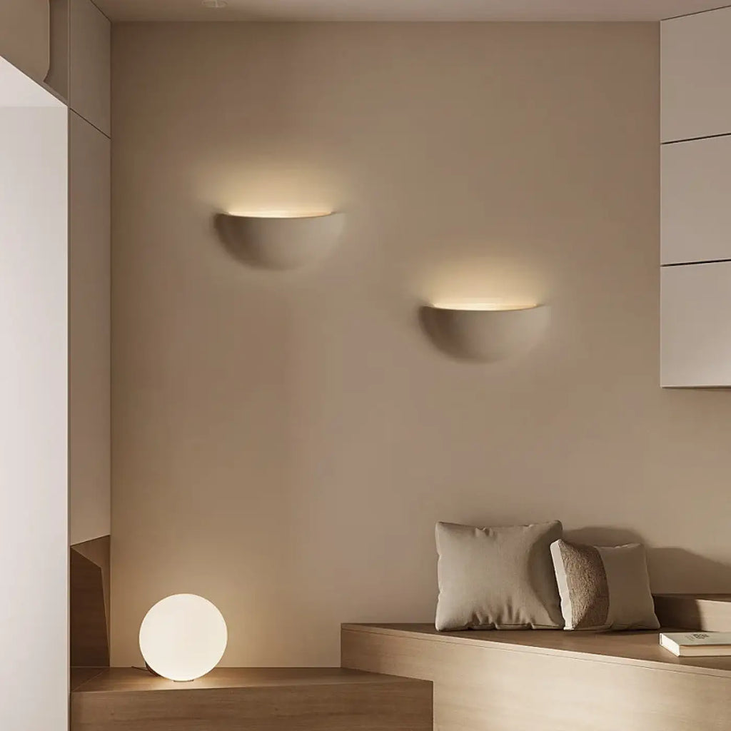 Applique murale demi-cercle au style scandinave
