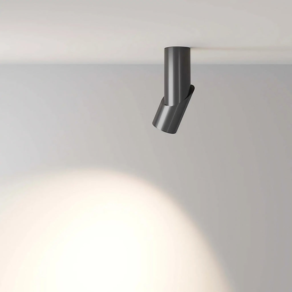 Spot LED en saillie, tube orientable en aluminium, 3000K ou 4000K