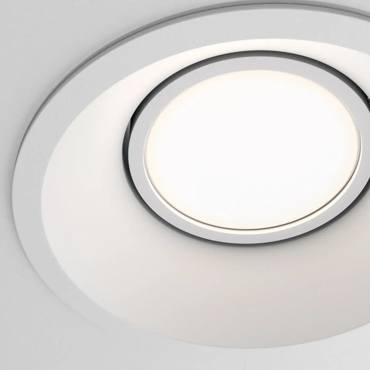 Spot encastrable rond orientable à source profonde, GU10