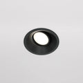 Spot encastrable rond orientable à source profonde, GU10, noir