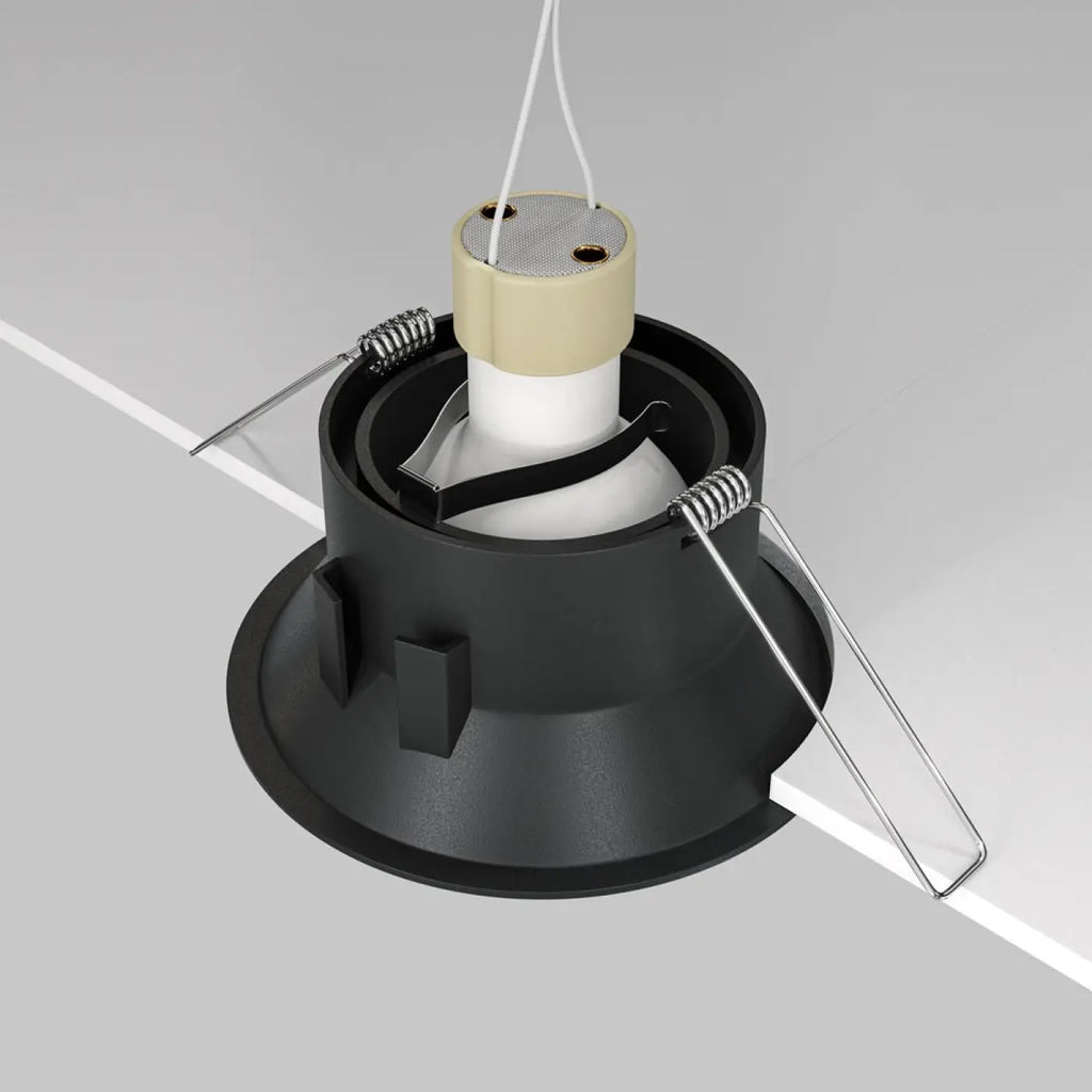 Spot encastrable rond orientable à source profonde, GU10