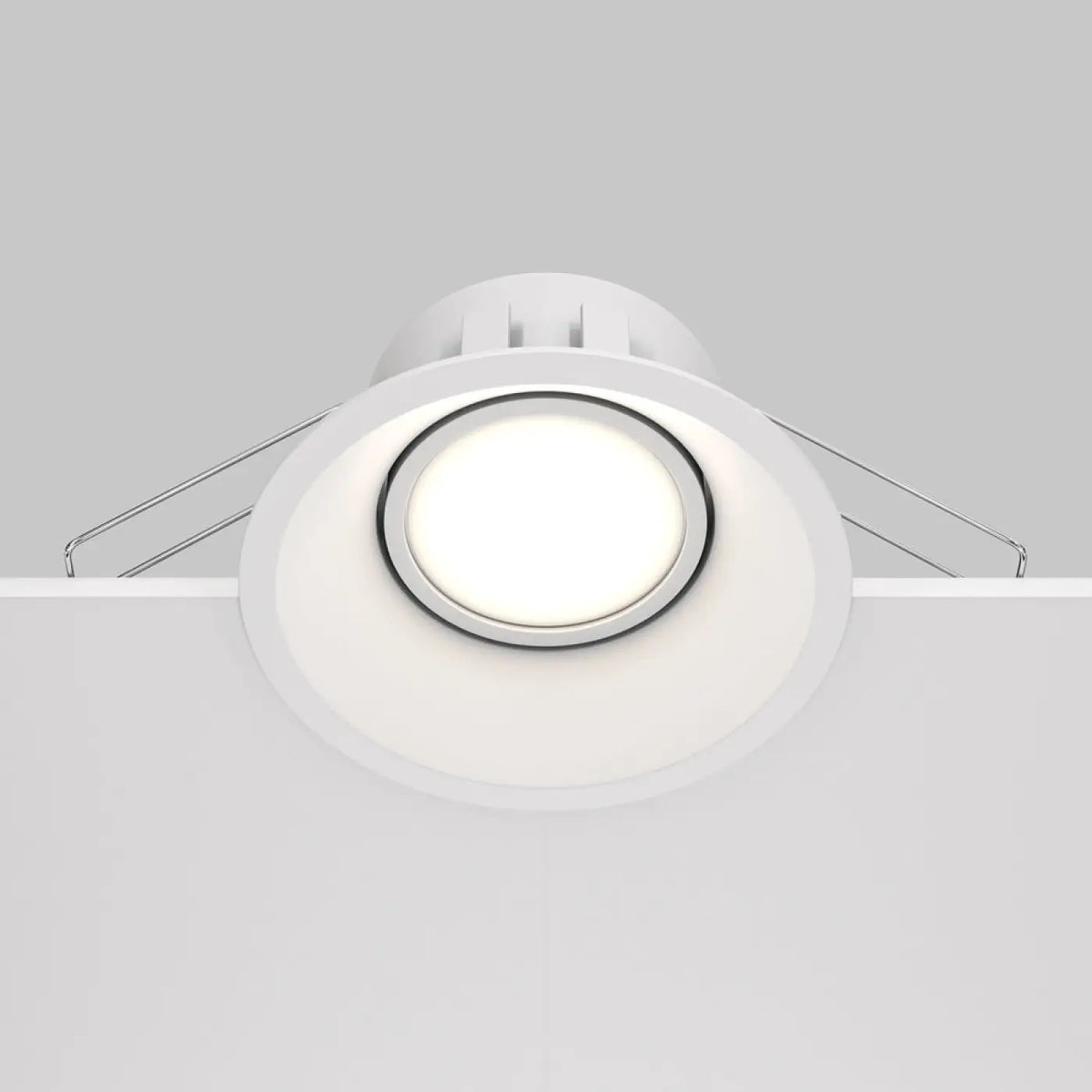 Spot encastrable rond orientable à source profonde, GU10