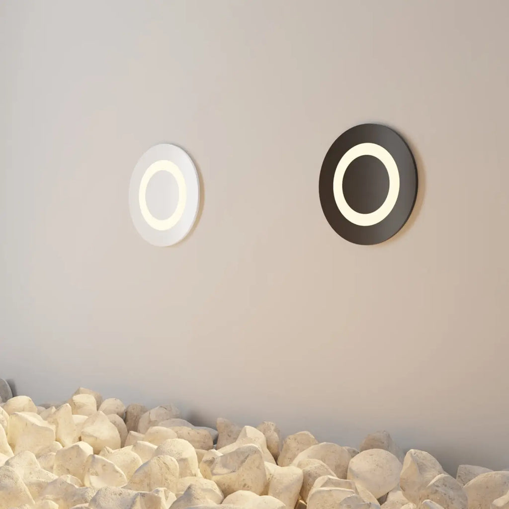 Spot de balisage encastrable LED IP65 pour marches et murs