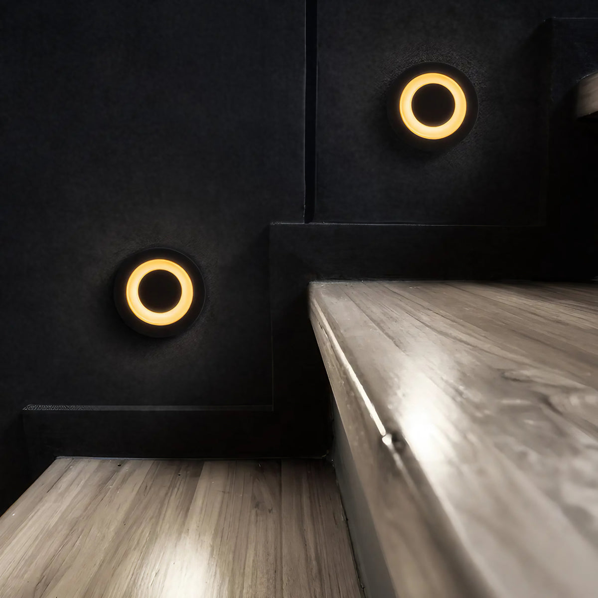 Spot de balisage encastrable LED IP65 pour marches et murs