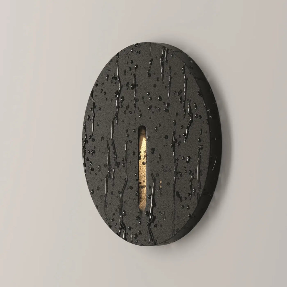 Balise LED ronde à encastrer pour marches et murets, IP54