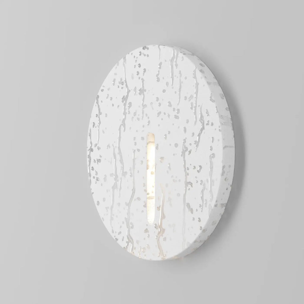 Balise LED ronde à encastrer pour marches et murets, IP54