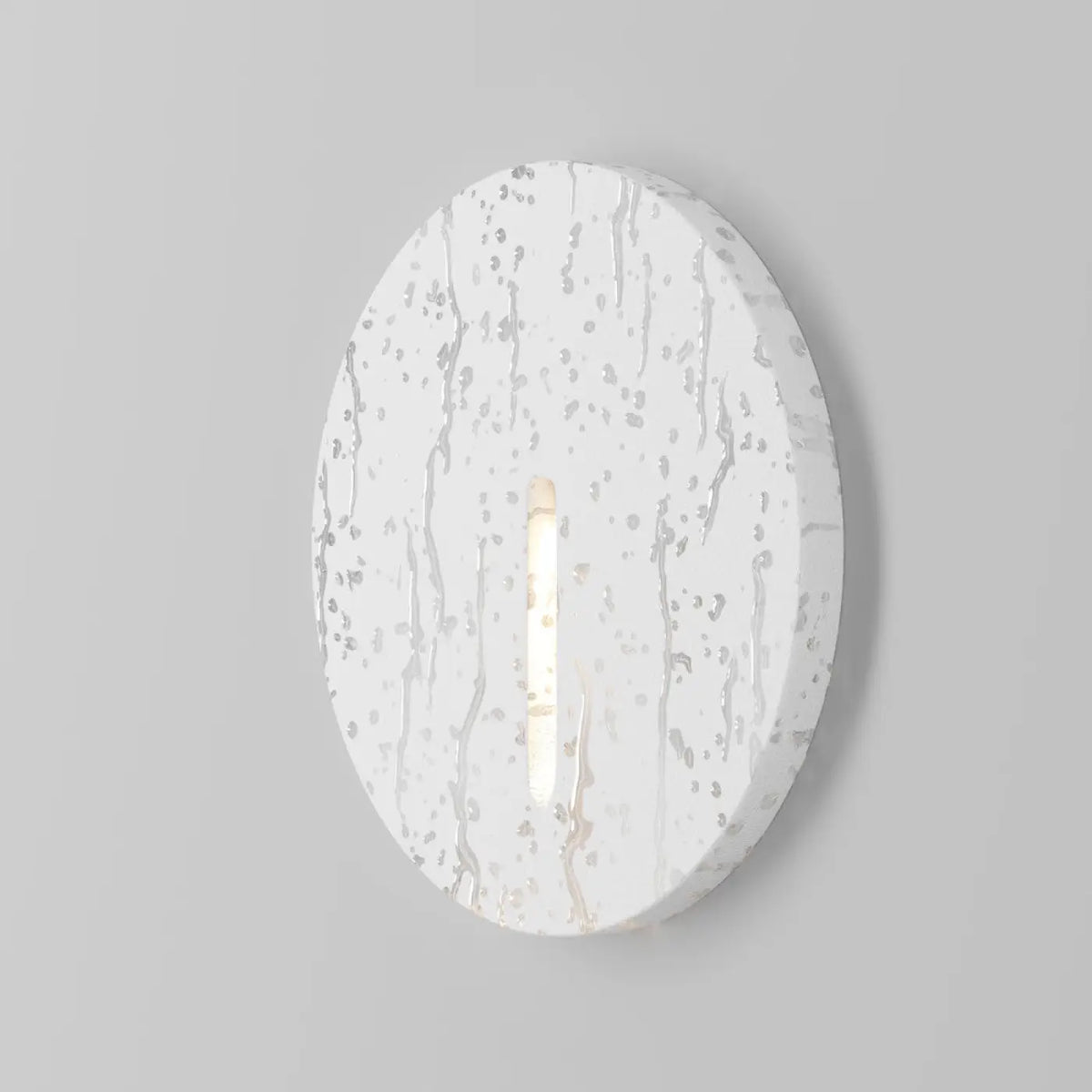 Balise LED ronde à encastrer pour marches et murets, IP54