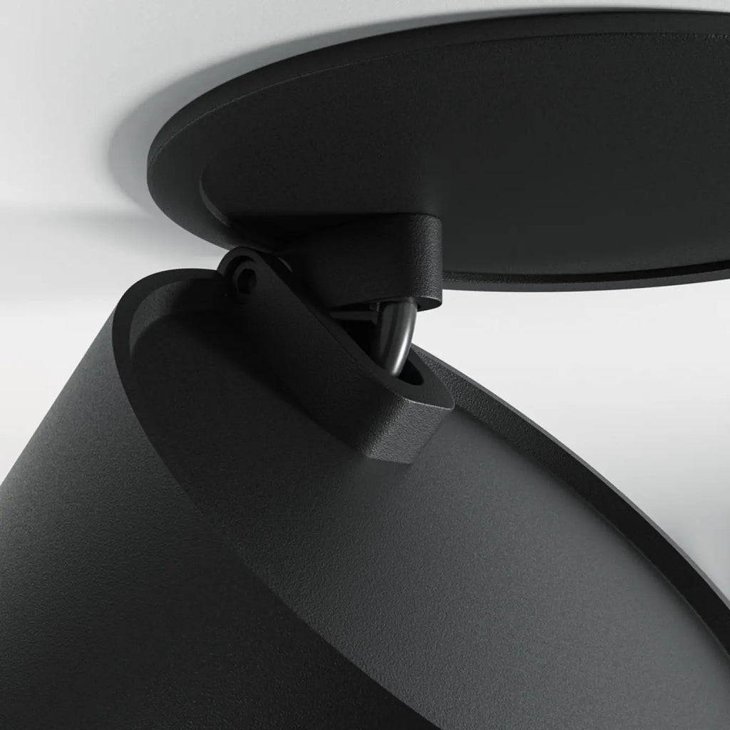 Spot encastrable LED rétractable, lumière qui se réchauffe en baissant