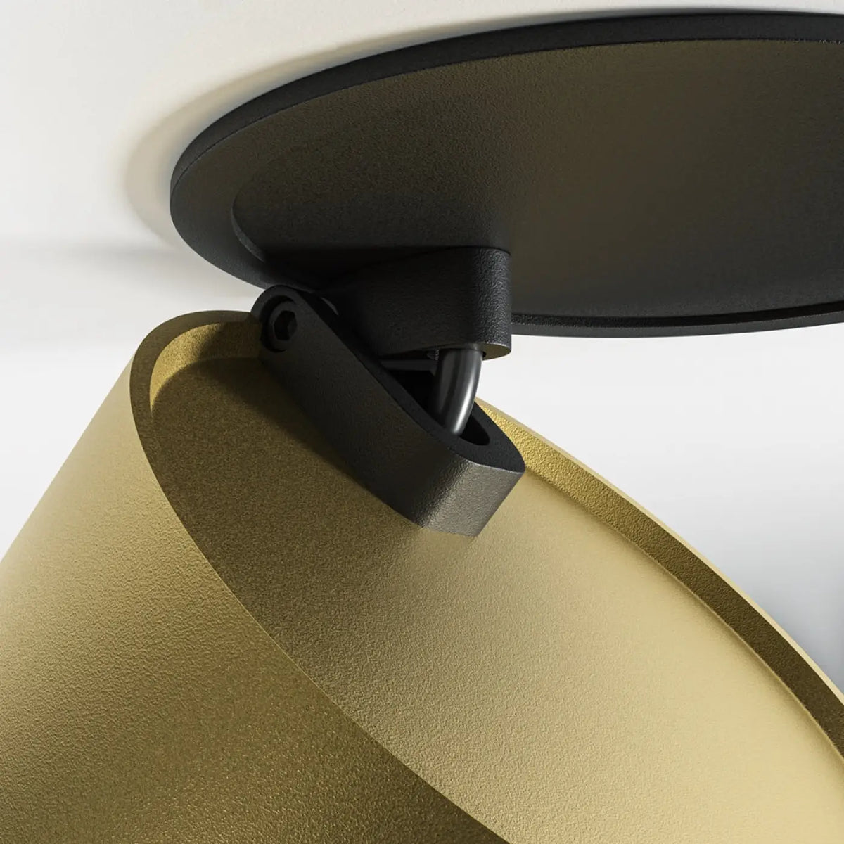 Spot encastrable LED rétractable, lumière qui se réchauffe en baissant