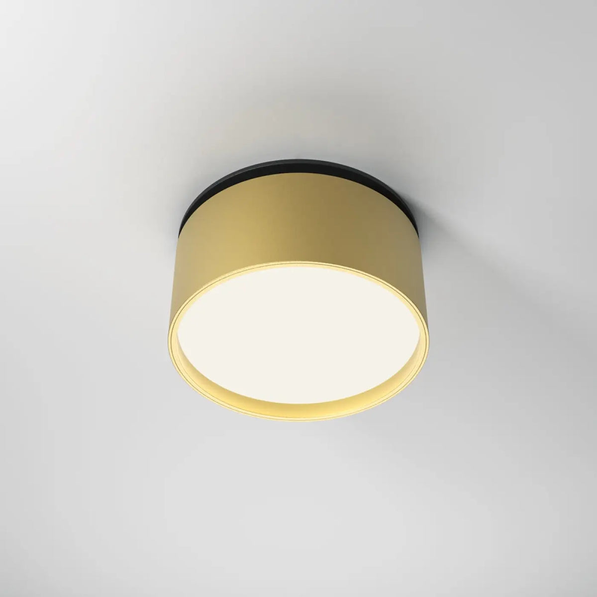 Spot encastrable LED rétractable, lumière qui se réchauffe en baissant