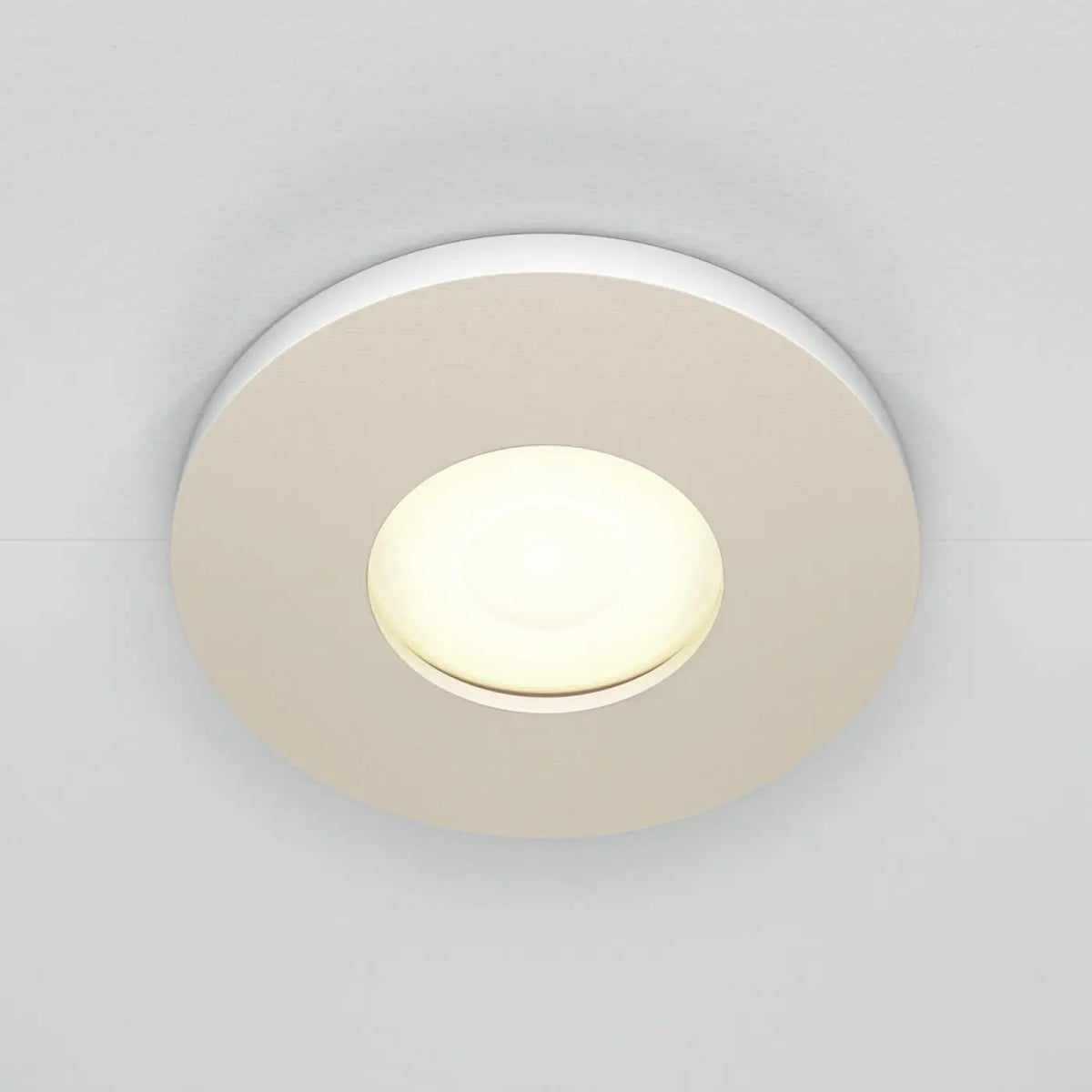 Spot encastrable étanche IP65 à faible profondeur, GU10, blanc