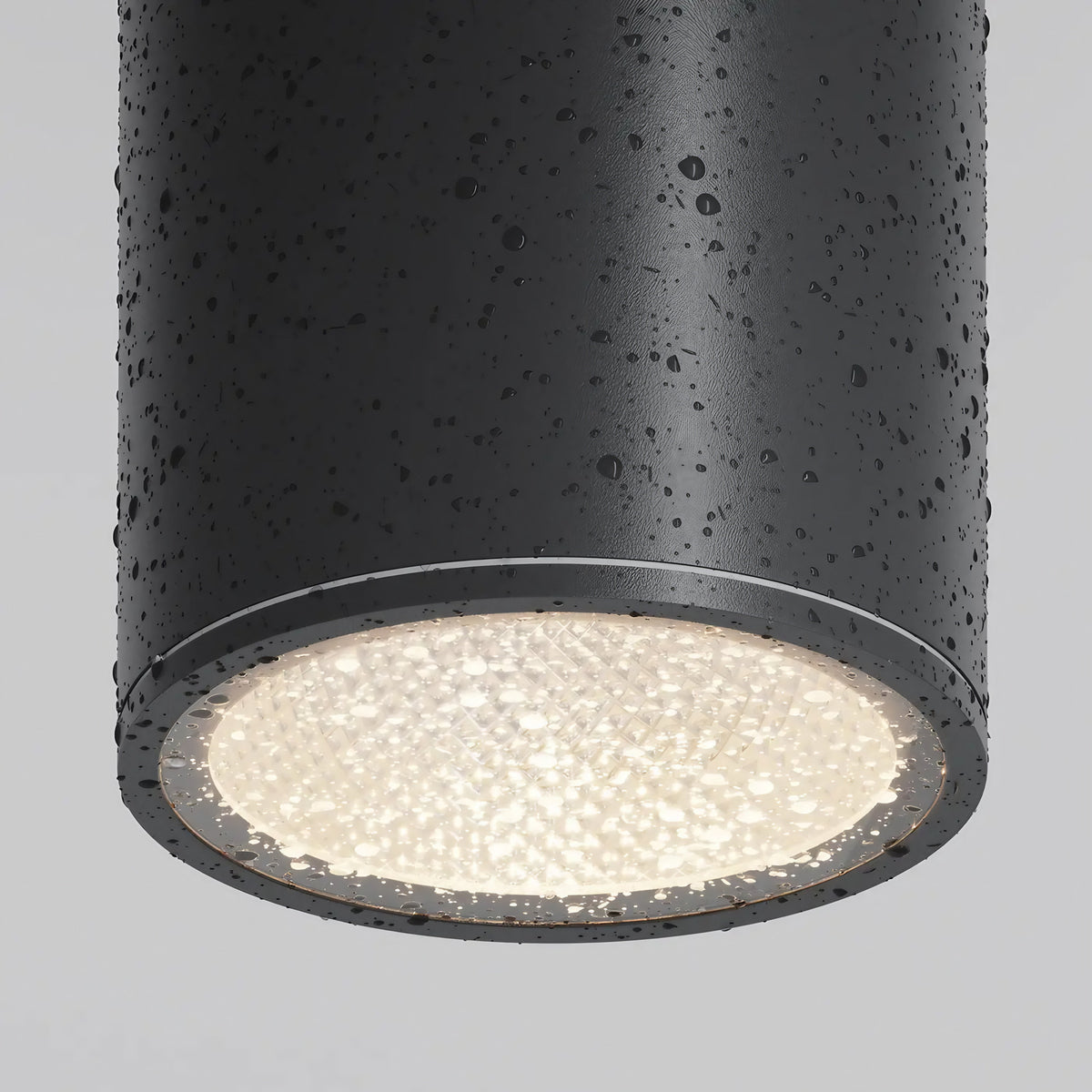 Spot extérieur LED en saillie, métal graphite, IP65, 7 ou 12 W