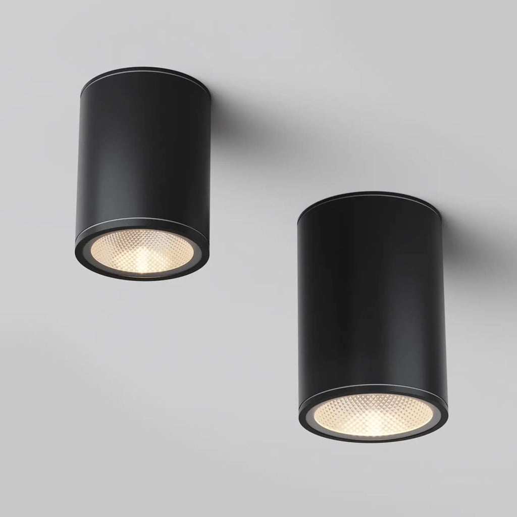 Spot extérieur LED en saillie, métal graphite, IP65, 7 ou 12 W