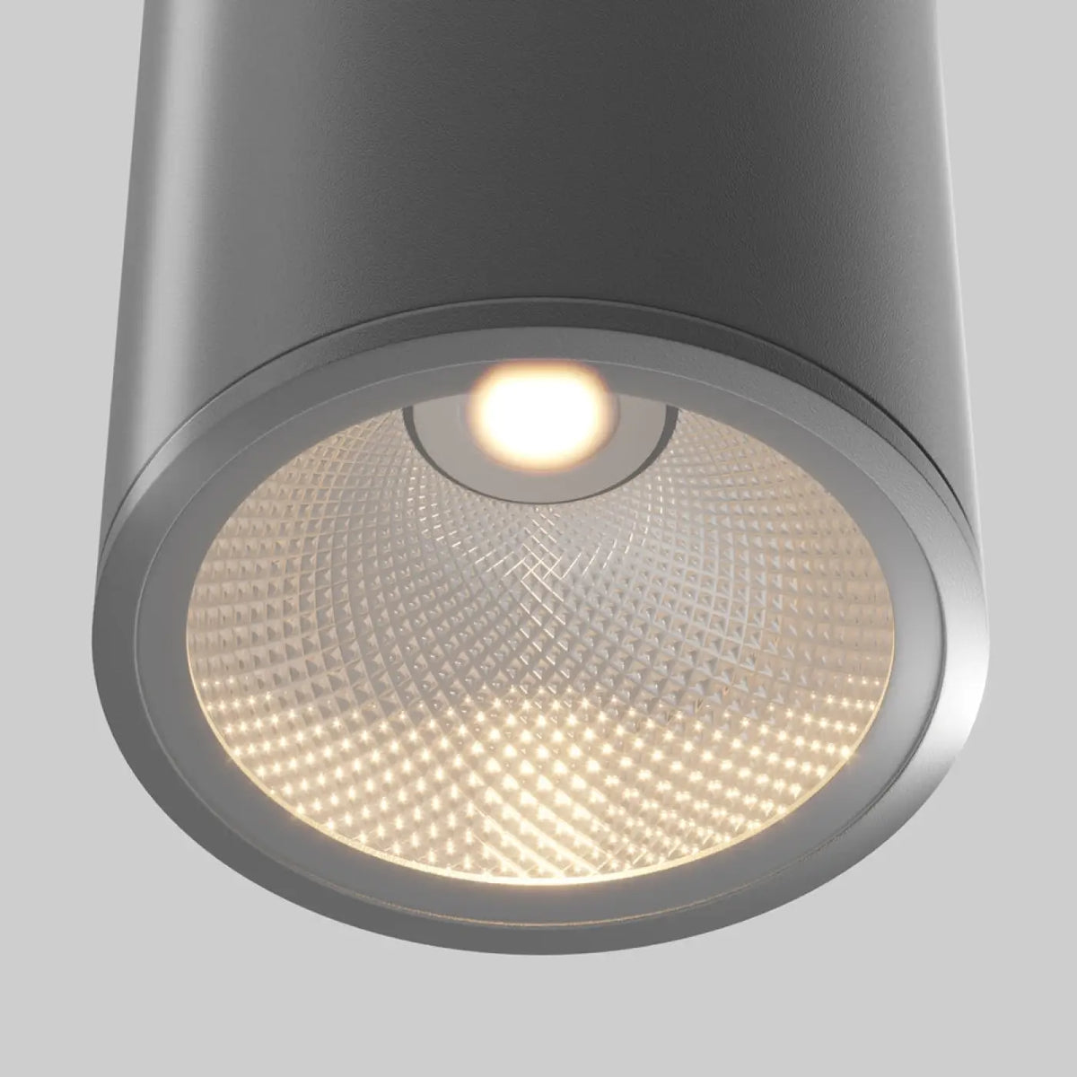 Spot extérieur LED en saillie, métal graphite, IP65, 7 ou 12 W