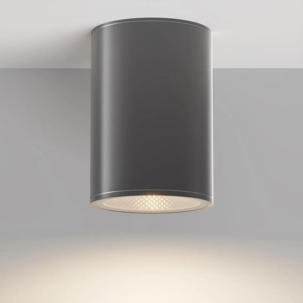 Spot extérieur LED en saillie, métal graphite, IP65, 7 ou 12 W