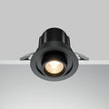 Spot LED rétractable et orientable en acier, simple ou double