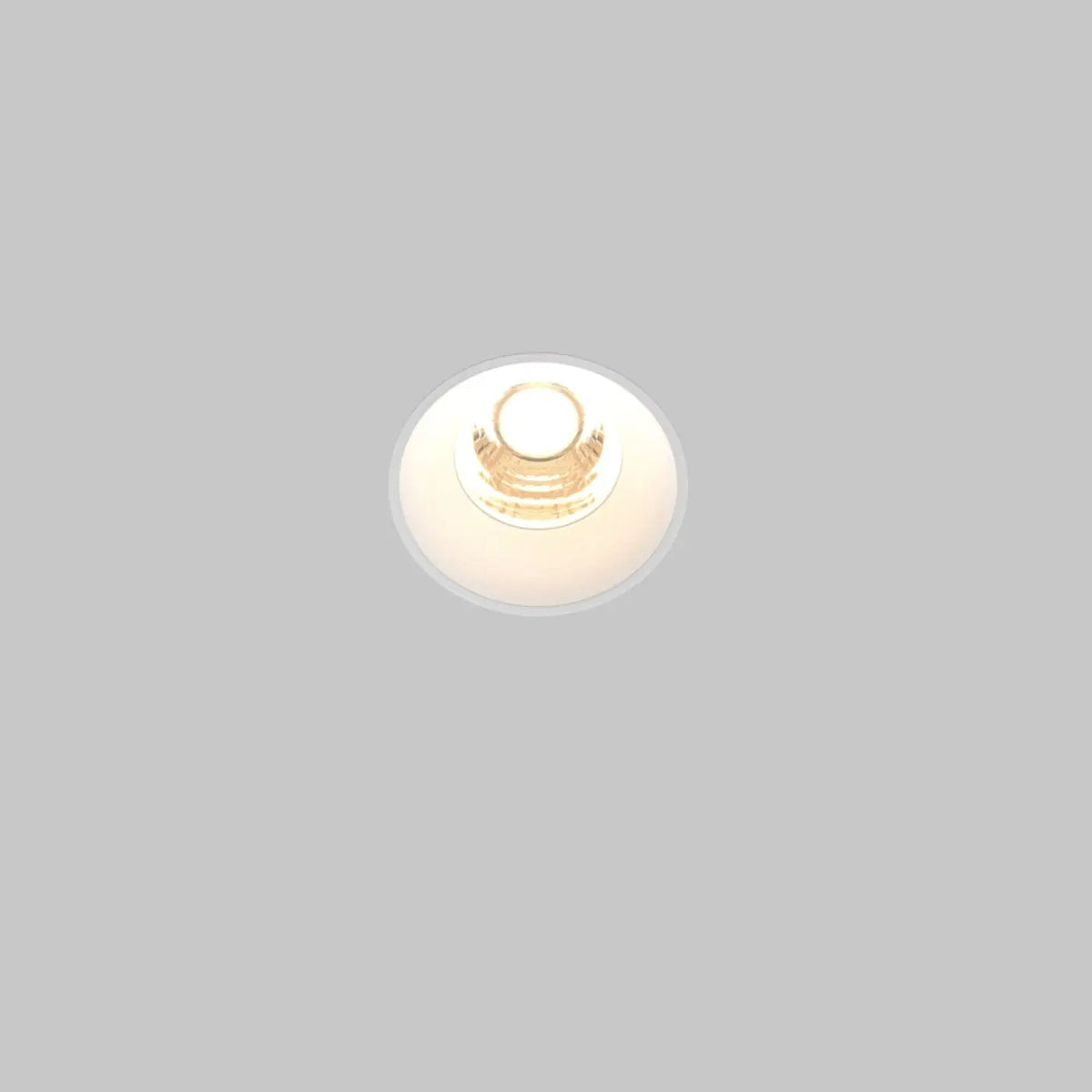 Spot LED encastrable rond compact, 6 ou 8 cm, trois coloris, blanc