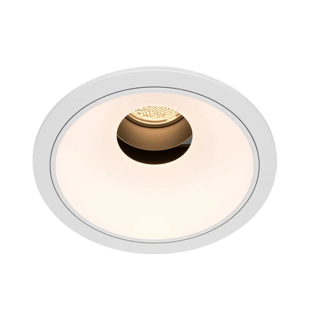Spot encastrable LED orientable pour éclairer un mur, noir ou blanc