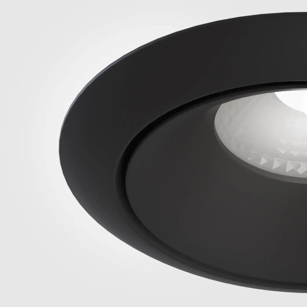 Spot encastrable LED rond en acier, 3000K ou 4000K
