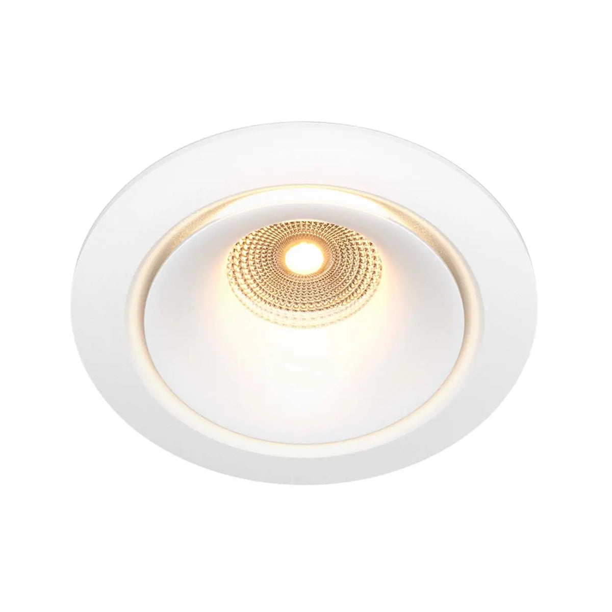 Spot encastrable LED rond en acier, 3000K ou 4000K