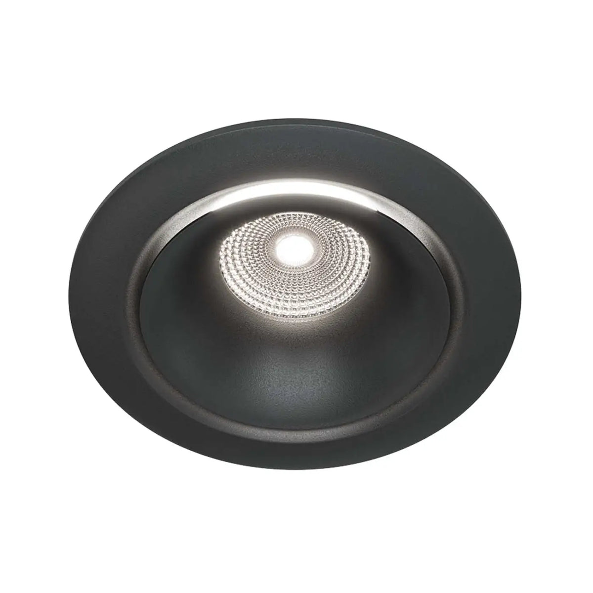 Spot encastrable LED rond en acier, 3000K ou 4000K