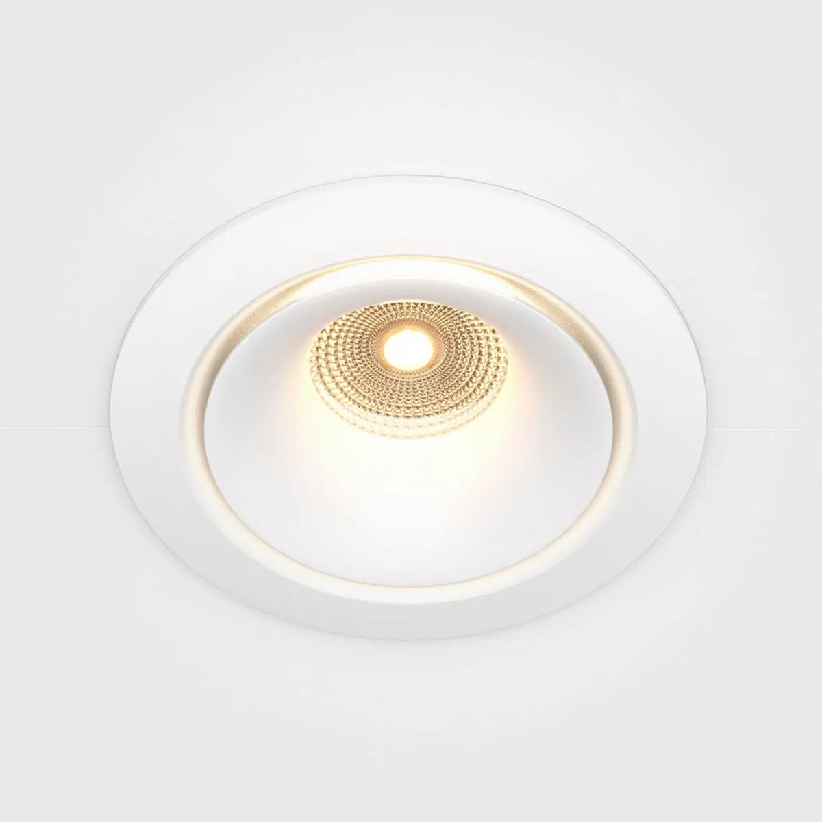 Spot encastrable LED rond en acier, 3000K ou 4000K