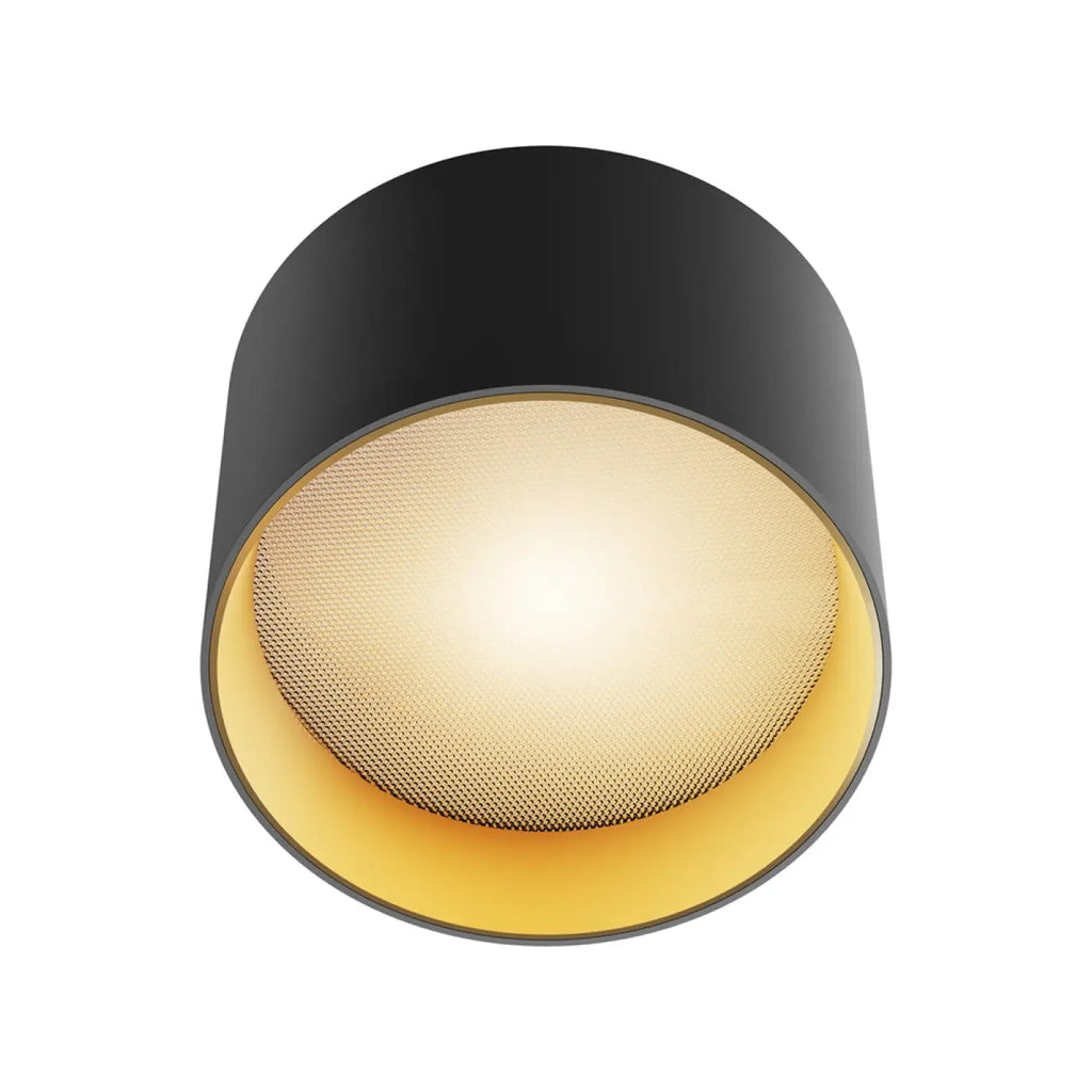 Spot en saillie LED disque rond en aluminium, trois tailles