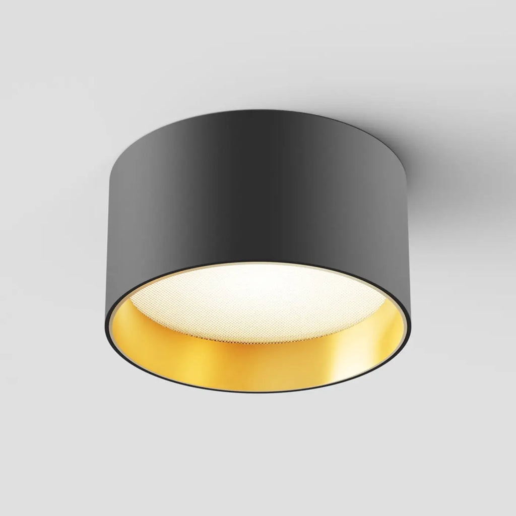 Spot en saillie LED disque rond en aluminium, trois tailles