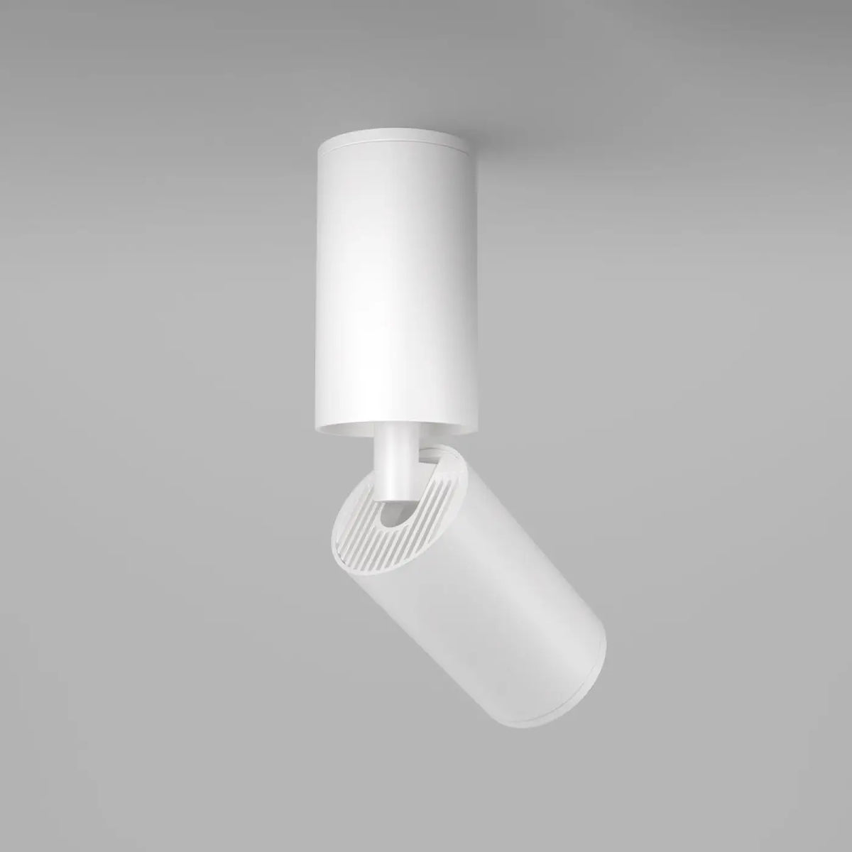 Spot de plafond orientable sur tige en acier, culot GU10
