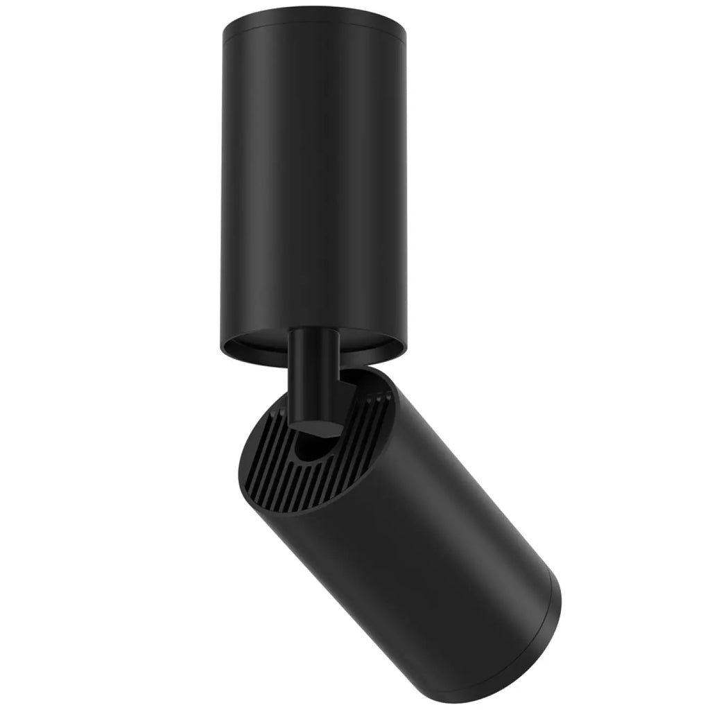 Spot de plafond orientable sur tige en acier, culot GU10