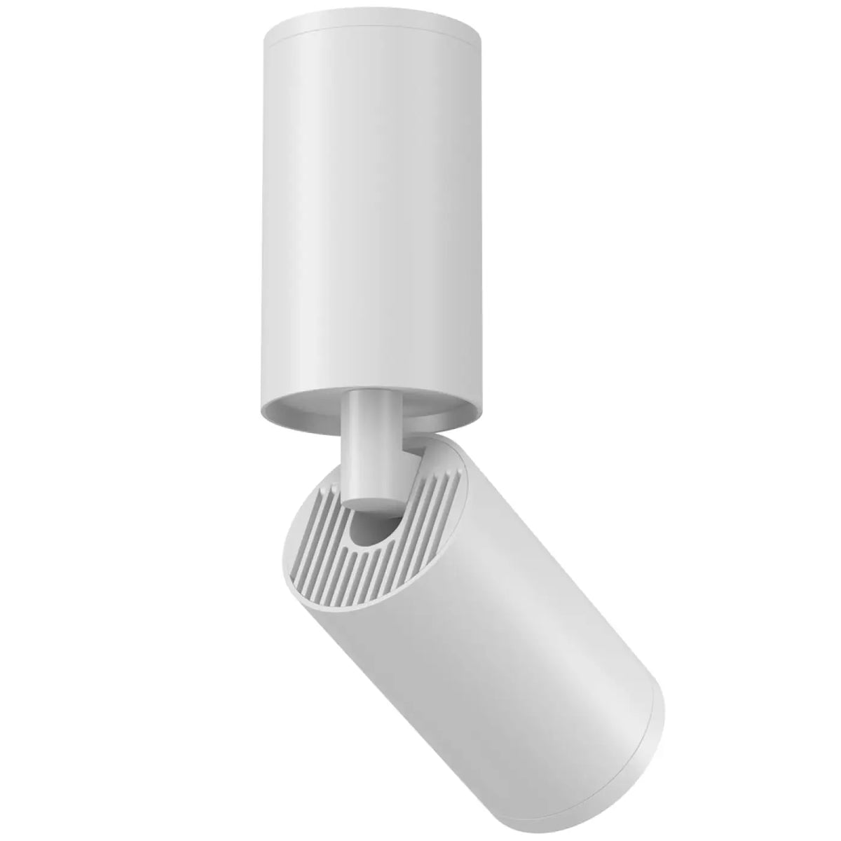 Spot de plafond orientable sur tige en acier, culot GU10