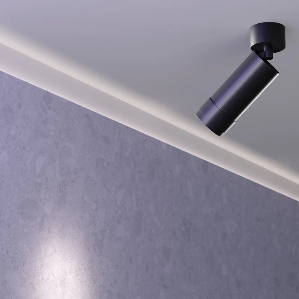Spot LED orientable à zoom, faisceau réglable, 12 W