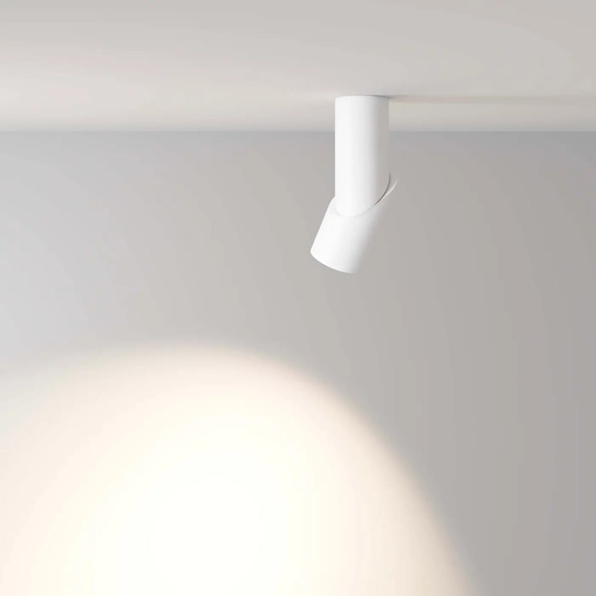 Spot LED en saillie, tube orientable en aluminium, 3000K ou 4000K