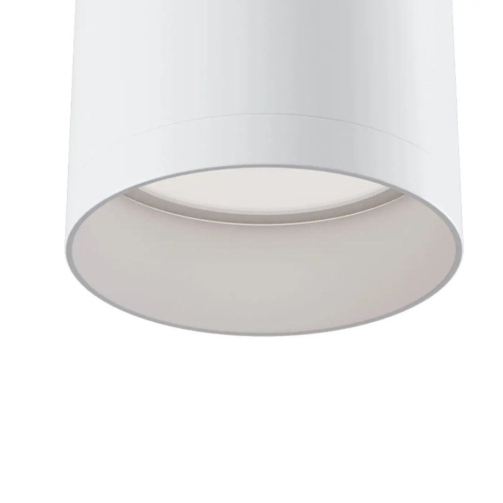 Spot en saillie cylindrique en acier, 13 cm, culot GU10