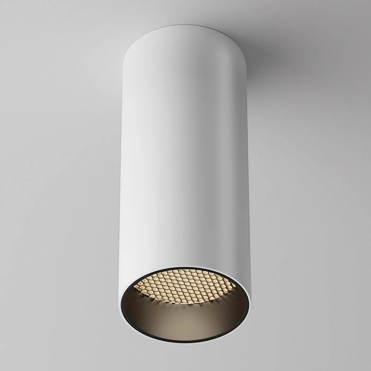 Spot LED en saillie cylindre aluminium, 12 W, 3000 ou 4000 K