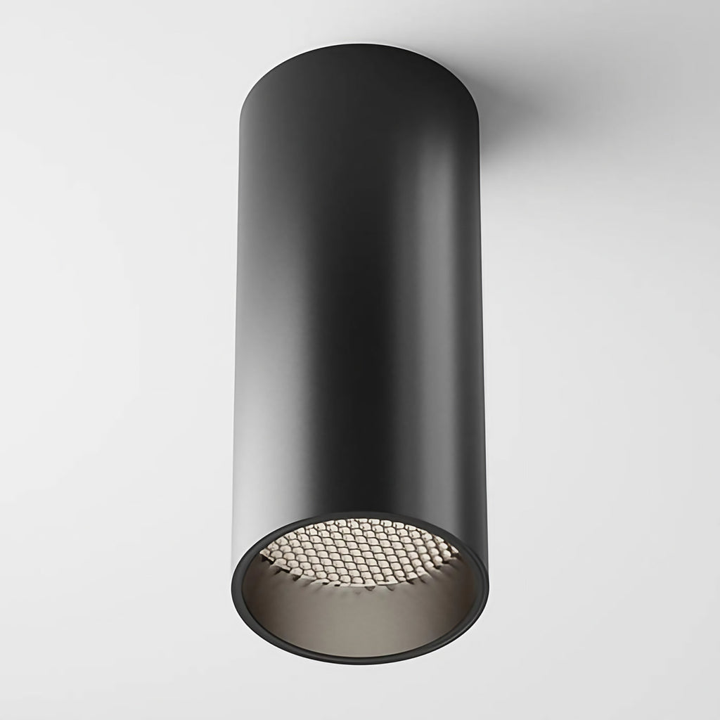 Spot LED en saillie cylindre aluminium, 12 W, 3000 ou 4000 K