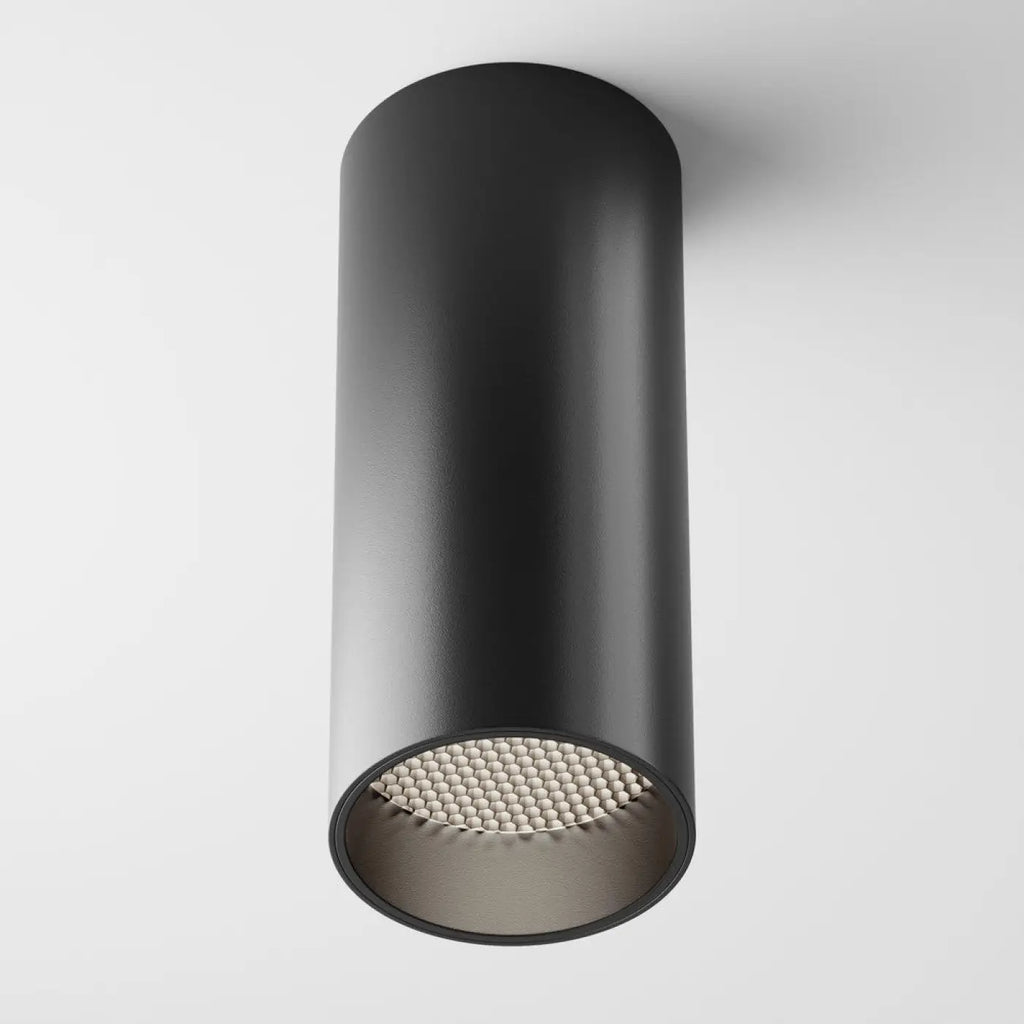 Spot LED en saillie cylindre aluminium, 12 W, 3000 ou 4000 K