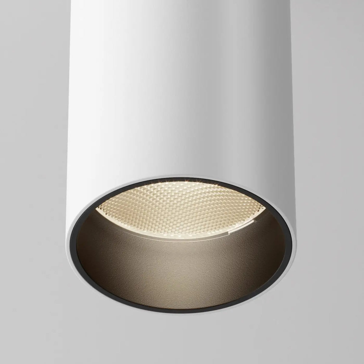 Spot LED en saillie cylindre aluminium, 12 W, 3000 ou 4000 K