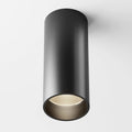 Spot LED en saillie cylindre aluminium, 12 W, 3000 ou 4000 K, noir