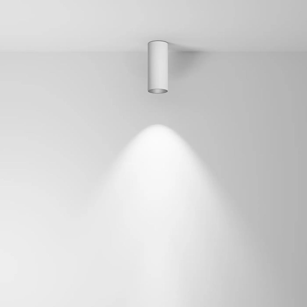 Spot LED en saillie cylindre aluminium, 12 W, 3000 ou 4000 K