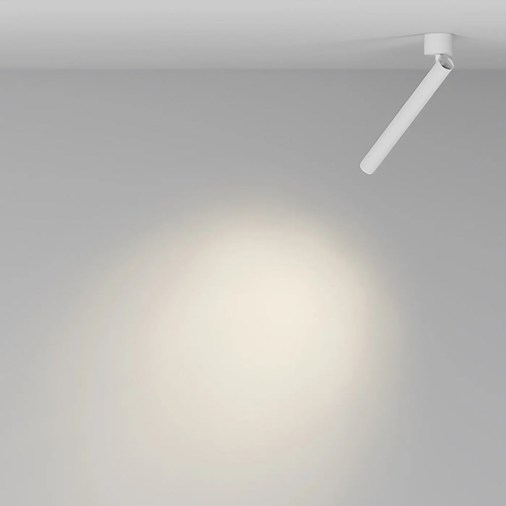 Spot en saillie LED tube ultra-fin, aluminium, 17 ou 34 cm