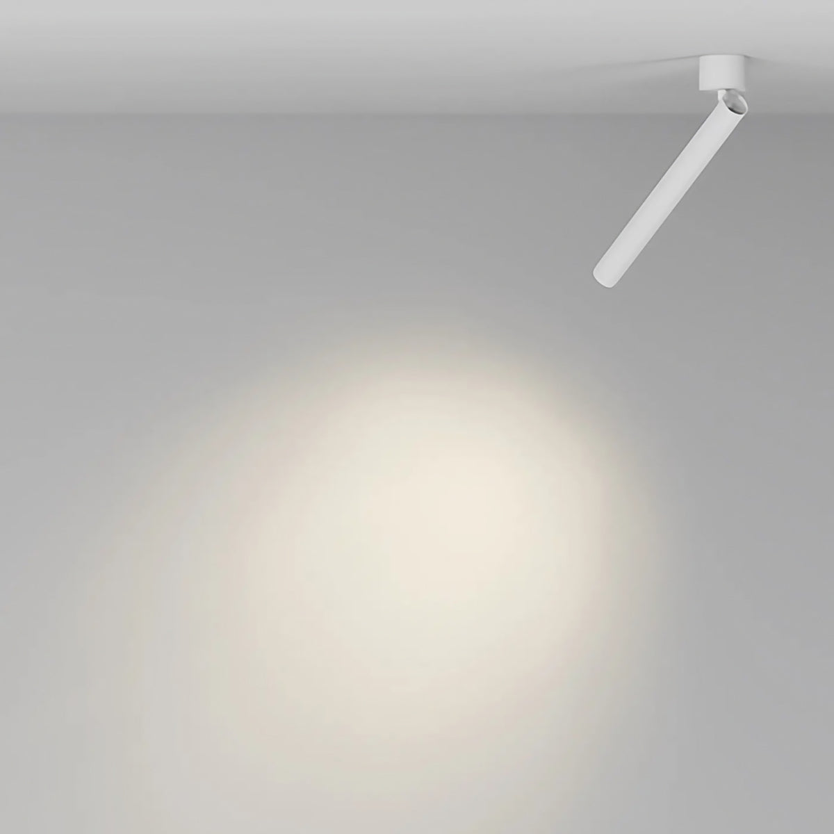 Spot en saillie LED tube ultra-fin, aluminium, 17 ou 34 cm