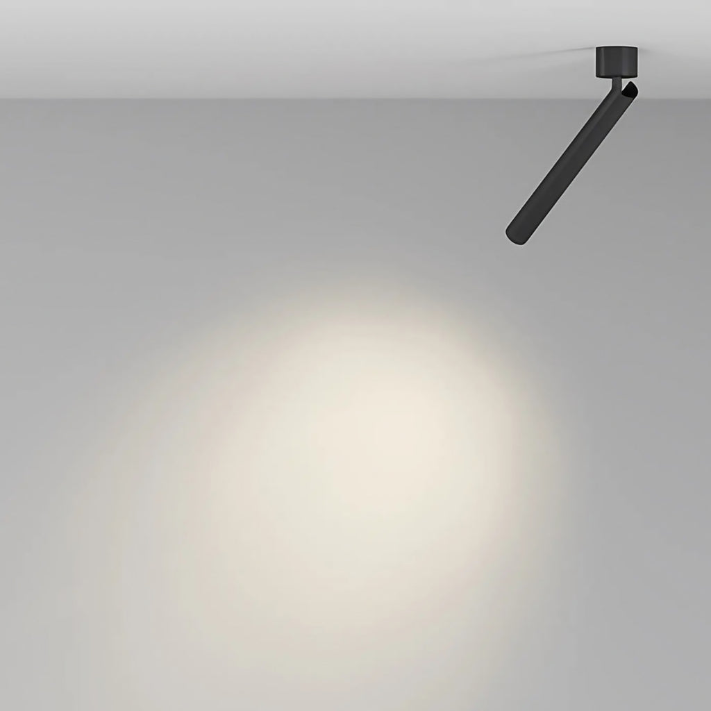 Spot en saillie LED tube ultra-fin, aluminium, 17 ou 34 cm