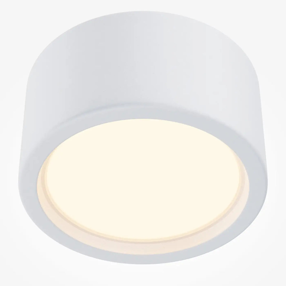 Spot LED en saillie disque IP44 en aluminium, deux tailles