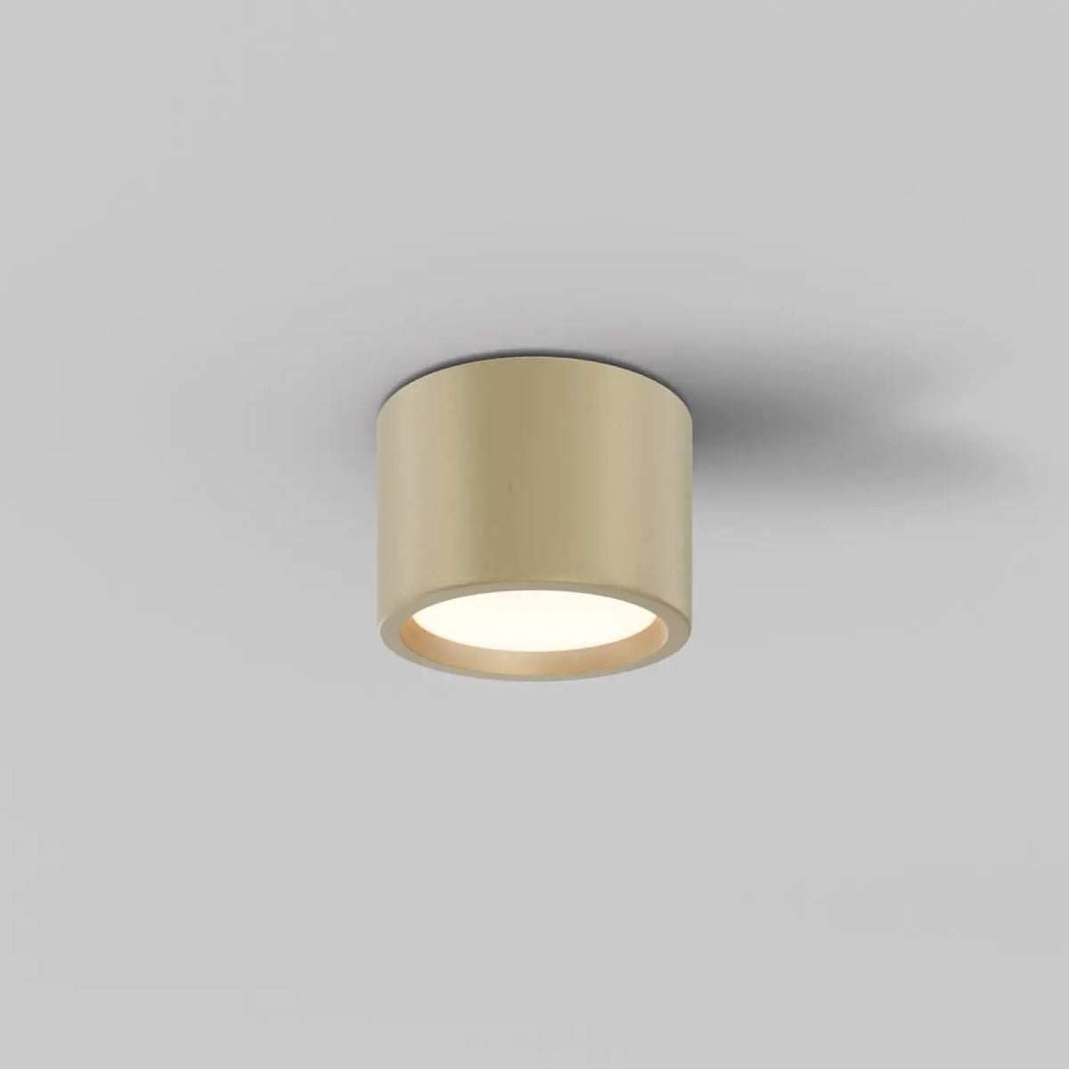 Spot LED en saillie disque IP44 en aluminium, deux tailles