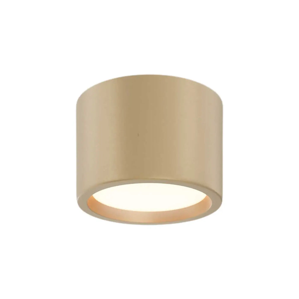 Spot LED en saillie disque IP44 en aluminium, deux tailles
