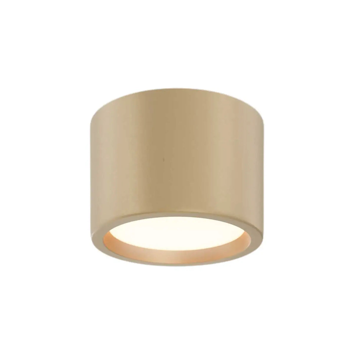 Spot LED en saillie disque IP44 en aluminium, deux tailles