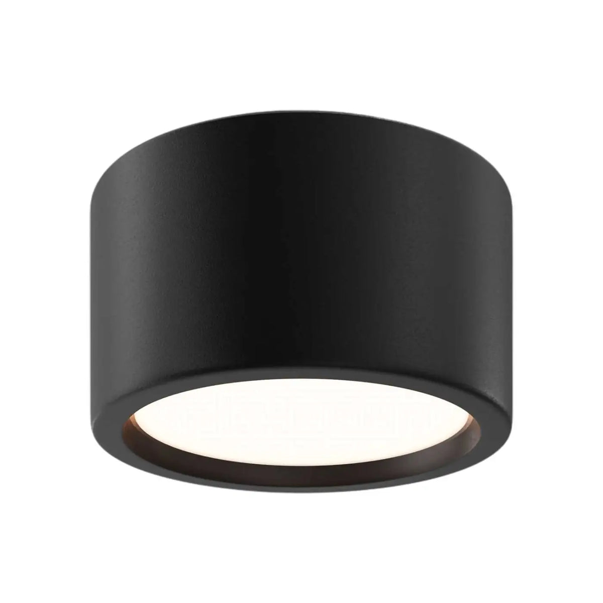 Spot LED en saillie disque IP44 en aluminium, deux tailles